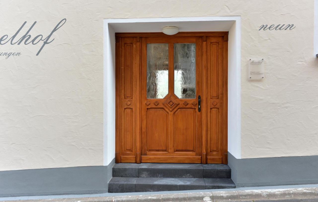 Moselhof Ferienwohnungen Bruttig-Fankel Exterior foto